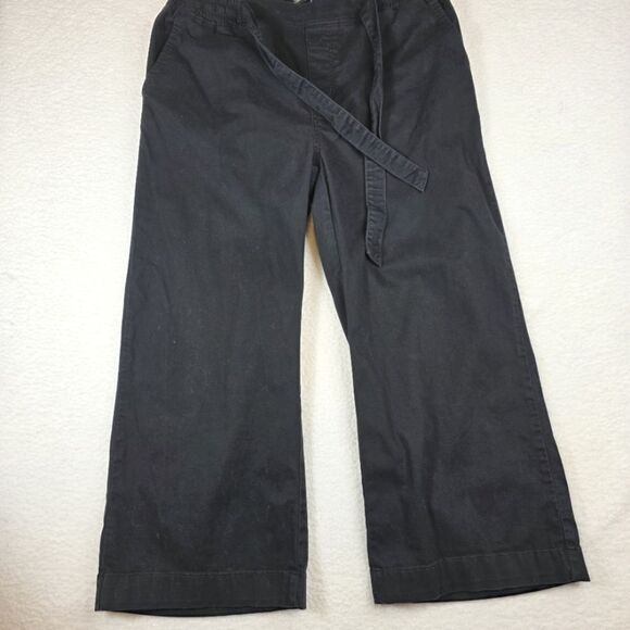 Levi's Signature Wide Leg Cropped Pullon Pants Size 14/32 - Picture 16 of 17